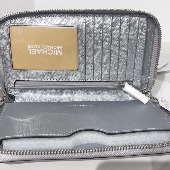 Michael Kors glitter sparkle phone wallet wristlet - Picture 5 of 6